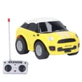 thumbnail image 3 of 1:43 Coche De Control Remoto Niños Portátil Lindo Simulado Divertido Coche RC De Moda Juguete Regalo De Cumpleaños Amarillo, 3 of 9