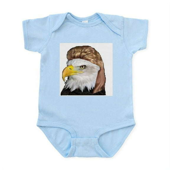 CafePress - Merica! Infant Bodysuit - Baby Light Bodysuit, Size Newborn - 24 Months
