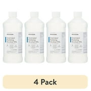 (4 pack) McKesson Isopropyl Rubbing Alcohol - First Aid Antiseptic, 16 oz, 1 count