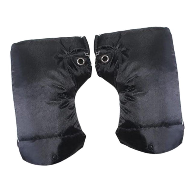 Orejeras de moto de invierno Tiras reflectantes duraderas Moto protectora a prueba de viento boca pequeña Cola Manoplas de manillar