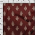 thumbnail image 2 of oneOone Viscose Chiffon Fabric Leaves|Floral & Paisley Block Print Fabric BTY 42 Inch Wide, 2 of 4