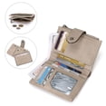 thumbnail image 4 of Billetera CLUCI pequeña de piel plegable para mujer con monedero, 4 of 8