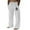 A72 White, variant on TrendOFT Baggy Wide Leg Sweatpants for Men Open Bottom Graphic Straight Leg Casual Loose Fit Running Athletic Sweat Lounge Pants with Pockets Black L