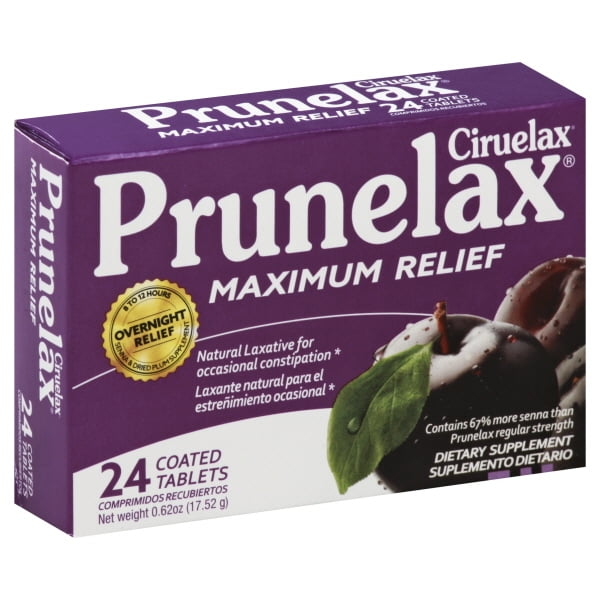 Garden House USA Prunelax Ciruelax Laxative, 24 ea