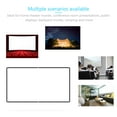 thumbnail image 4 of 150 inches Projector Screen Widescreen 16:9 Portable Projection Screen -Crease Foldable Indoor Outdoor Projector Movies Screen for Home Office, 4 of 7
