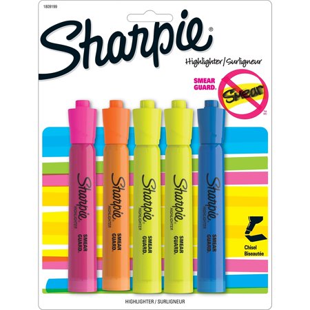 UPC: 0071641048089 | Sharpie Accent Tank Style Highlighter Chisel 1809199