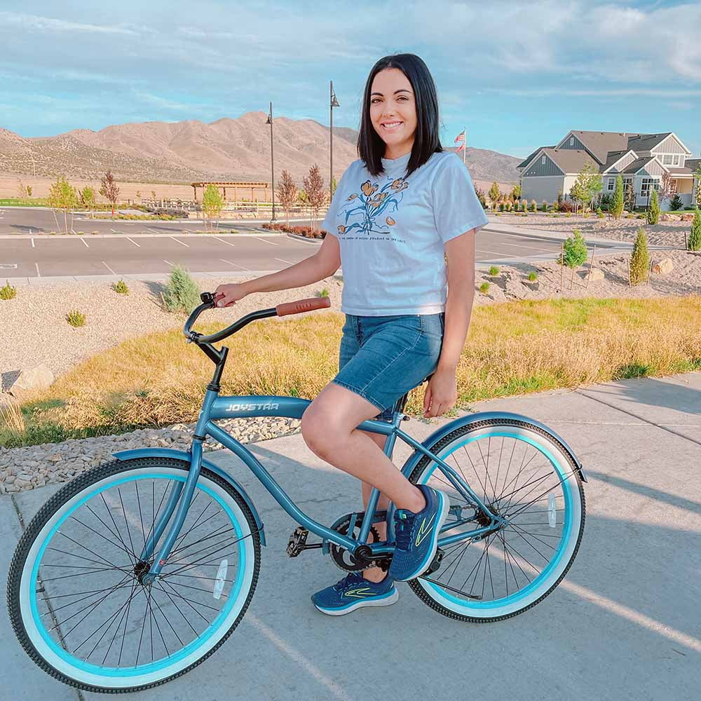 JOYSTAR Comfort Single Speed Beach Cruiser Bike for Kids Youth Men and Women Walmart