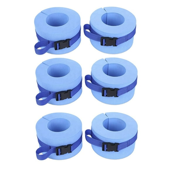 6X Nadando Pesos Puños Acuáticos Aeróbicos Acuáticos Flotador Anillo Gimnasio Ejercicio Conjunto Entrenamiento Tobillos Cinturones