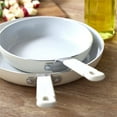 thumbnail image 7 of Bobby Flay by GreenPan Professional Ceramic Nonstick 8" and 10" Frypan Set in Cream, 7 of 7