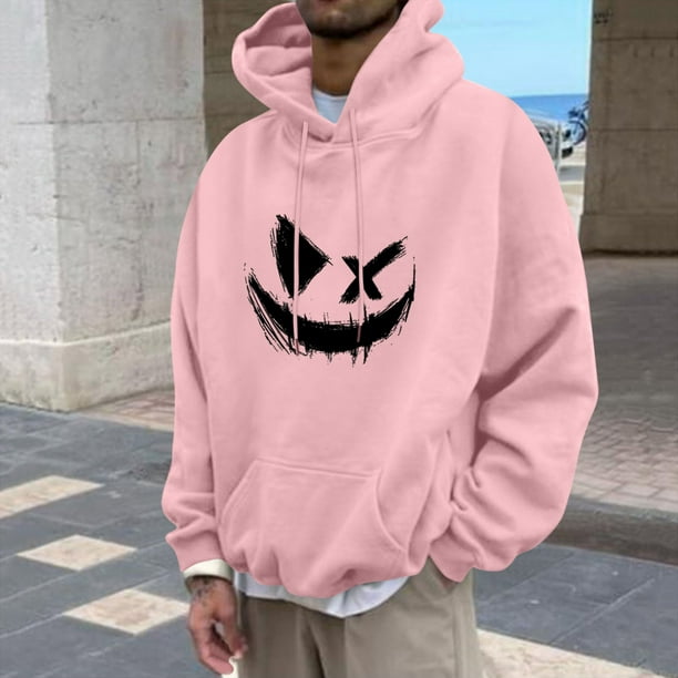 Sudadera con capucha para mujer, estampada, cuello redondo, manga larga, sudadera con capucha, camiseta, blusa, blusa de poliéster para hombre