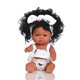thumbnail image 1 of 35 cm American Reborn Black Baby Doll Bath Play Full Silicone Summer Dress Dolls con falda de tirantes Baby Doll Toy Girl Gift - marrón blanco Kuyhfg Bienvenido a Kuyhfg, 1 of 5
