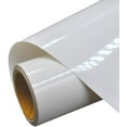 thumbnail image 4 of TECHTONGDA 1 Yard 20inch PU Vinyl for T-Shirts Heat Press Transfer HTV Cutting Plotter Craft White, 4 of 13
