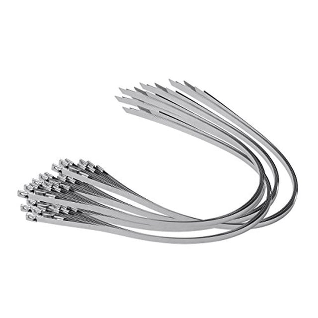 20" Supreme 316 Cinchos para Cables de Acero Inoxidable, 150 lb, (100
