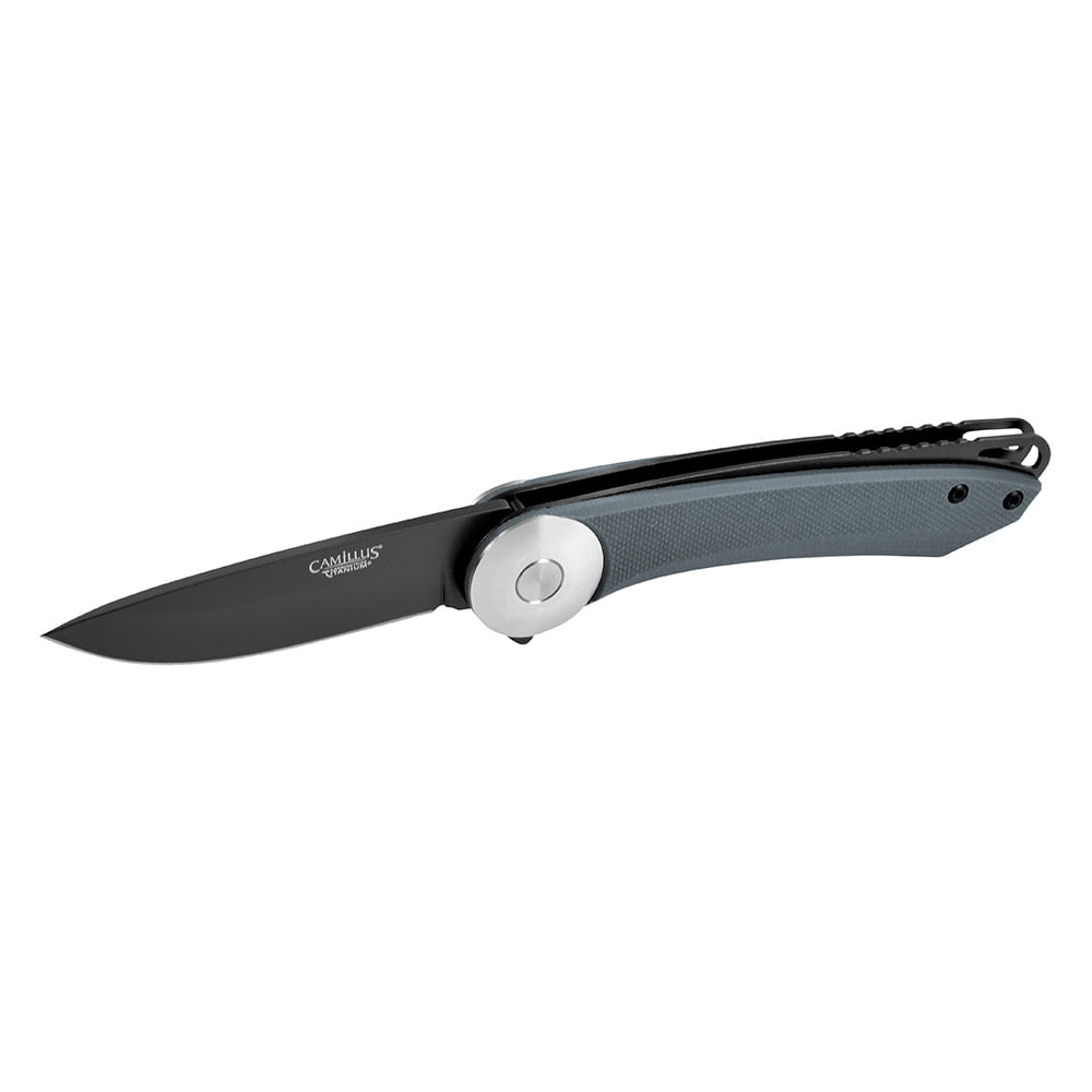 Camillus Cirque 7" Folding Pocket Knife, 2.75" Drop-Point Blade, Slate Blue