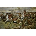 thumbnail image 4 of Stanley Berkeley 24x16 Black Modern Wood Framed Wall Art Titled - Incident at Waterloo, 4 of 6