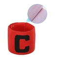 thumbnail image 4 of Captain Armband Adjustable Elastic Soccer Captain's Arm Band, Red, 5 Pack, 4 of 5
