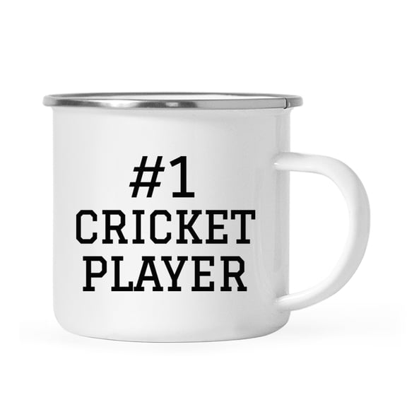 Koyal Wholesale Campfire Coffee Mug Thank You Gift, #1 Cricket Player, Set of 1
