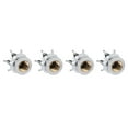 thumbnail image 1 of Cache-valves de Roue, 4 Pcs Universelles Légères pour Potence de Roue pour Voitures Camions Bicyclettes Blanc, 1 of 8