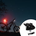 thumbnail image 3 of pitrice Vintage LED Bicycle light Road Waterproof Cycling Front Light Battery Operated Lamp Riders Gift Equipment Biking 200LM Black with Visor 1Set, 3 of 6