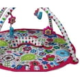 thumbnail image 3 of Bacati - Botanical Girls Activity Gym & Playmat, Pink/Multicolor with Birds/Flowers Toys, 3 of 6