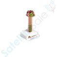 thumbnail image 1 of SatelliteSale Single Ground Screw White Clips for Single Antenna Ground Wire Cable Management 100 Pcs, 1 of 6