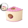 thumbnail image 1 of Lit pour Chat en Feutre en Forme d'Éventail – Grande Cachette Fermée pour Plusieurs Chats avec Design Résistant aux Rayures et Respirant – Toutes Saisons, Outil-Free Assembly, Grotte pour Animaux de Compagnie Gain de Place pour Dormir, 1 of 5