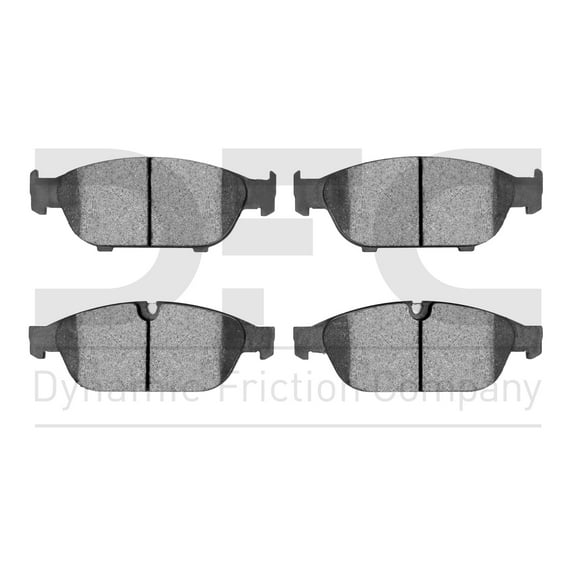 Dynamic Friction Company 5000 Advanced Brake Pads - Ceramic 1551-1549-00-Front Set For 2012-2013 Audi A6 Quattro, 2012-2013 Audi A7 Quattro, 2013-2014 Audi A8 Quattro