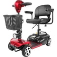thumbnail image 1 of Silla de ruedas Electrica Nanofort scooter Plegable Rojo, 1 of 5