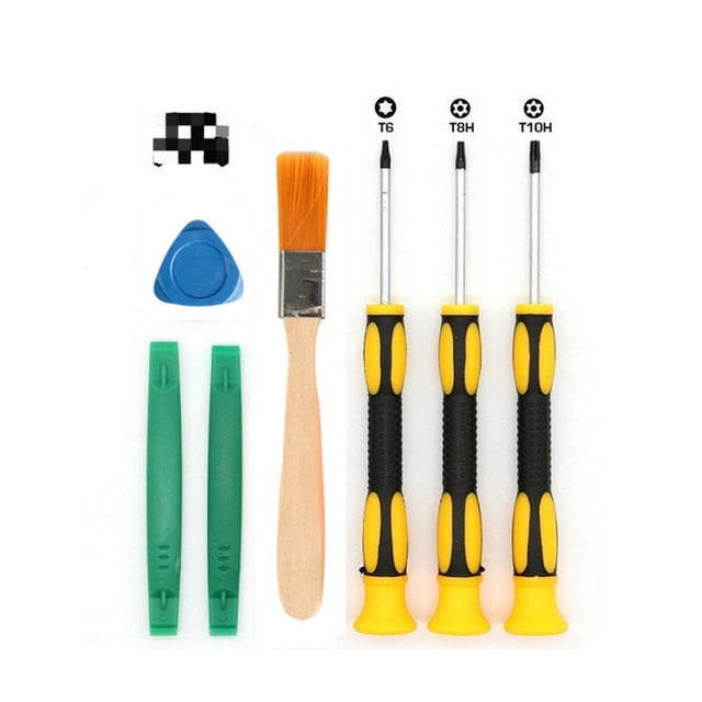 7pcs Game Screwdriver Repair Tool Replacement Accessories Portable Kit Handheld Wear-resistant Replacement Accessories Tools Parts for Maintenance Usage