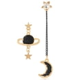 thumbnail image 1 of Boucles d'oreilles DANNGLE DROP Mode: boucles d'oreilles asymétriques asymétriques asymétriques, 1 of 10