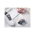 thumbnail image 4 of INSPIRE CHIC 1 Pair Glitter Shiny Metallic Flat Shoelaces Colorful Sequin Sparkling Shoestrings Laces for Sneakers Black 140cm/55.12", 4 of 4