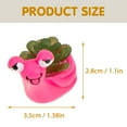 thumbnail image 2 of NUOLUX 6Pcs Resin Snail Bonsai Figurine Ornament Assorted Color Miniature Garden Accessories 1.4x1.1in, 2 of 8