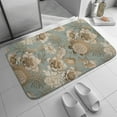thumbnail image 4 of Floral Doormat, Ornate Vintage Peonies Bird Doormat,Cute Flowers Doormat, Welcome Doormat, Home Decor, Fun Welcome Mat,Indoor Doormat,Front Back Door Mat 17”x30”, 4 of 7