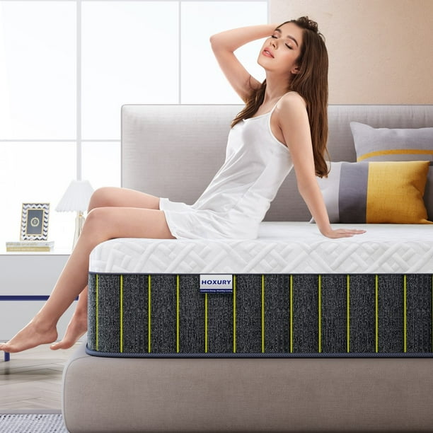 10 Inch Full Hybrid Mattress HOXURY Pressure Relief & Cooler Sleeping