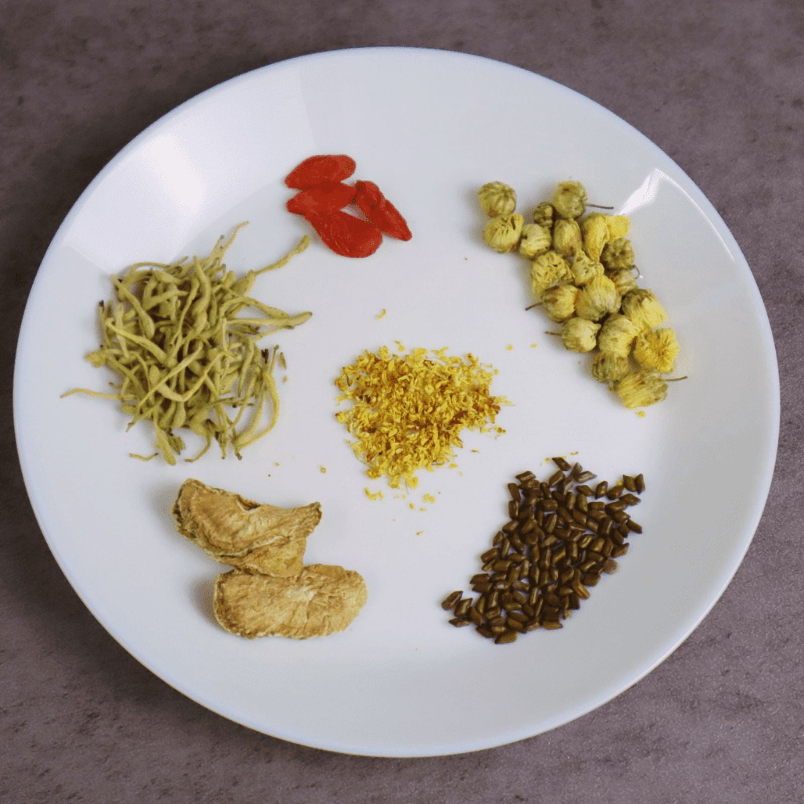 Royal Seafood USA Support liver herbal tea, Six-Herb Combination, 5 tea bags, Chrysanthemum, Chinese Herbal tea