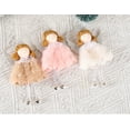 thumbnail image 4 of EUDIDV Holiday Hanging Decor Christmas Decorations Angel Set Pendant Doll Small Pendant Cute Three-piece Set Xmas Decorative Hangings, 4 of 7