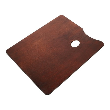 Brown Wooden Watercolor Palette for Decoration with Practical Structure Design and Multi-function