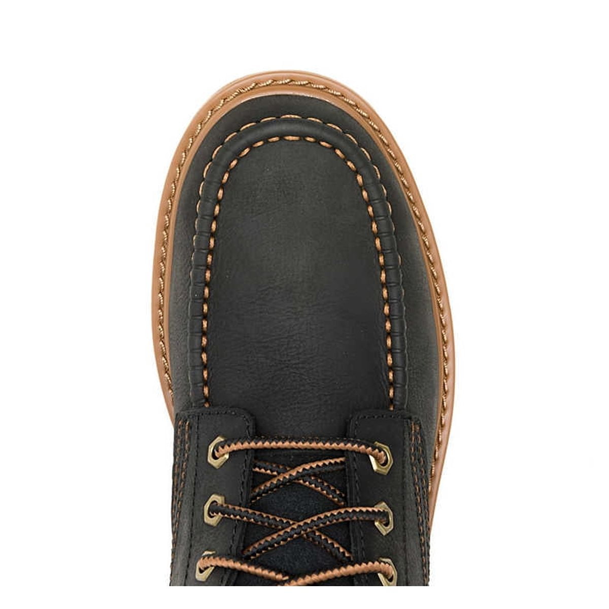 Wolverine Floorhand Moc-Toe Slip and Oil Resistant Soft Toe Work Boots, Wide Width Available