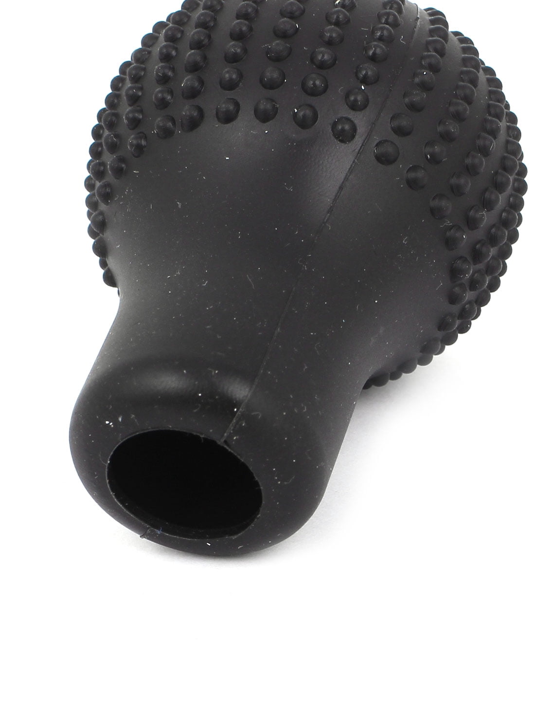 Unique Bargains Car Round Bump Black Silicone Nonslip Lever Gear Shift Knob Cover