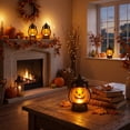 thumbnail image 7 of Cheapark Cute Halloween Decorative Night Light Ornaments, Battery Operated Mini Warm Flickering LED Table Lamp, Indoor Holiday Ambient Light For Halloween Party Home Bedroom Desktop Decor Gift, 7 of 7