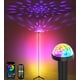 thumbnail image 1 of Lámpara de Piso de Esquina LanSuper Uplighter RGB LED con Sincronización Musical, 1 of 7