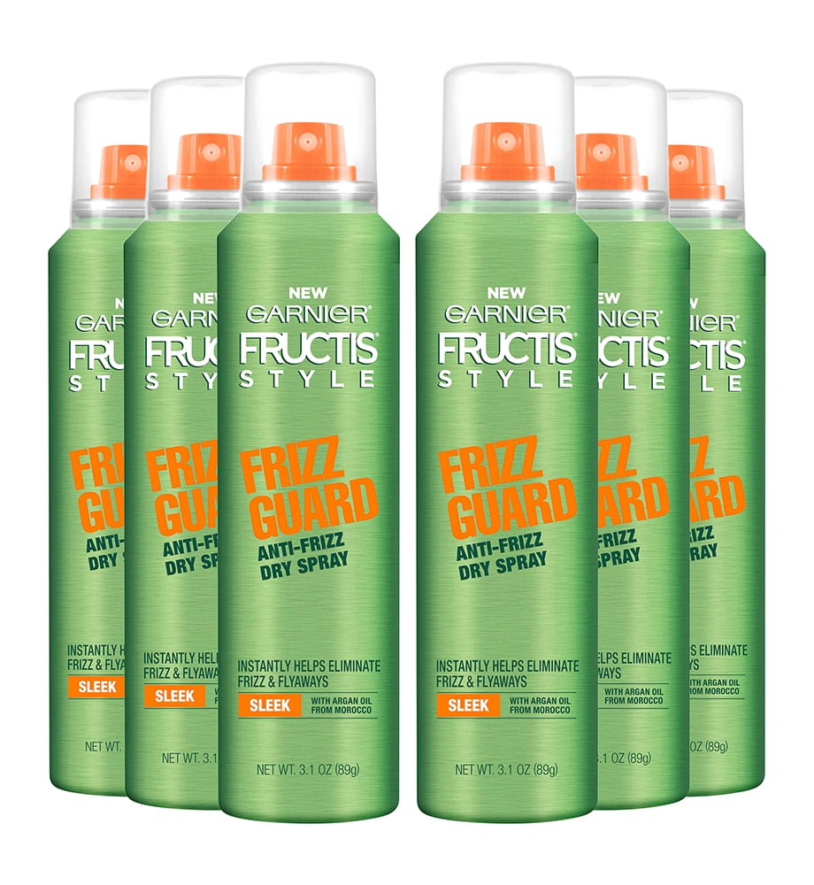 Garnier Fructis Frizz Guard Style AntiFrizz Dry Spray 3.1 Ounce (Pack