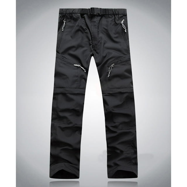 Pantalon de Randonnée à Séchage Rapide Détachable pour Hommes et Femmes, Pantalon de Sport pour Camping et Randonnée en Plein Air