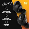 Grind Fuel InEar Wireless Earbuds with Wireless Charging, 40 Hr