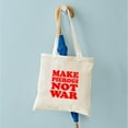 thumbnail image 4 of CafePress - Make Pierogi Not War Apron Tote Bag - Unisex Canvas Tote Bag, Beige, 1-Piece, 4 of 6