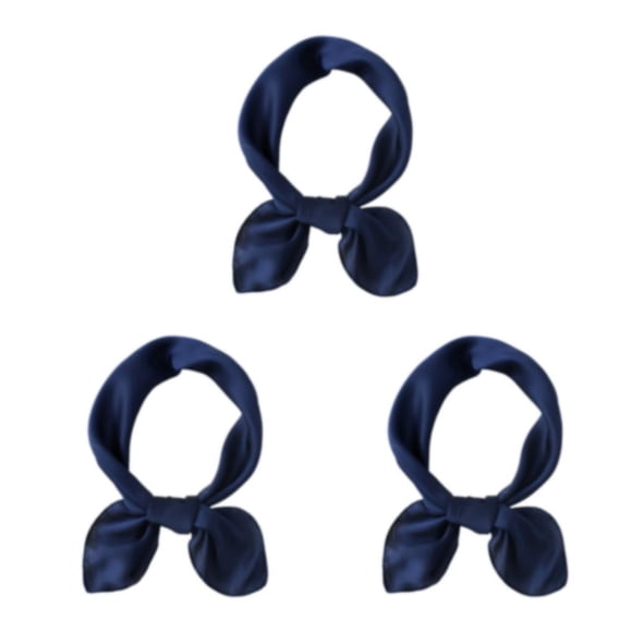 Minnieouse Bufandas De Cuello Elegantes Y Ligeras Para Mujer Manténgase A La Moda Bufanda Sin Esfuerzo Para Mujer azul marino 70*70CM Type1 NO1