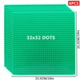 thumbnail image 1 of Juego de bloques de construcción de figuras clásicas para niños, 6 piezas, placa Base, 32x32, 32x16 tachuelas, bloques de placa Base, juguetes para niños, regalos, 1 of 4