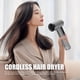 thumbnail image 3 of Secador De Cabello Inalámbrico Con Difusor, Secador De Cabello Portátil Recargable USB Con Gran Energía , Secado Rápido, Secador Compacto Para Viajar En La Escuela En, 3 of 7