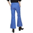 thumbnail image 2 of CALLAS womens  Sofia Linen-Blend Trouser, 38 IT, Blue, 2 of 3