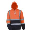 thumbnail image 1 of Reflective Stripe Safety Hoodie For Men's, 1 of 1